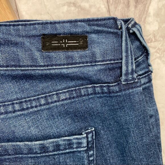 LIVERPOOL JEANS Low Rise Dark Blue Skinny Denim Jeans - Size 12 / 31 - Picture 5 of 10